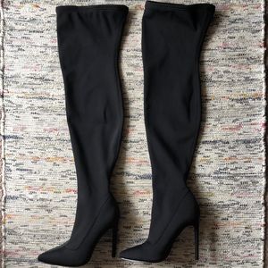 Over-the-Knee Synthetic Slammin’ Boots